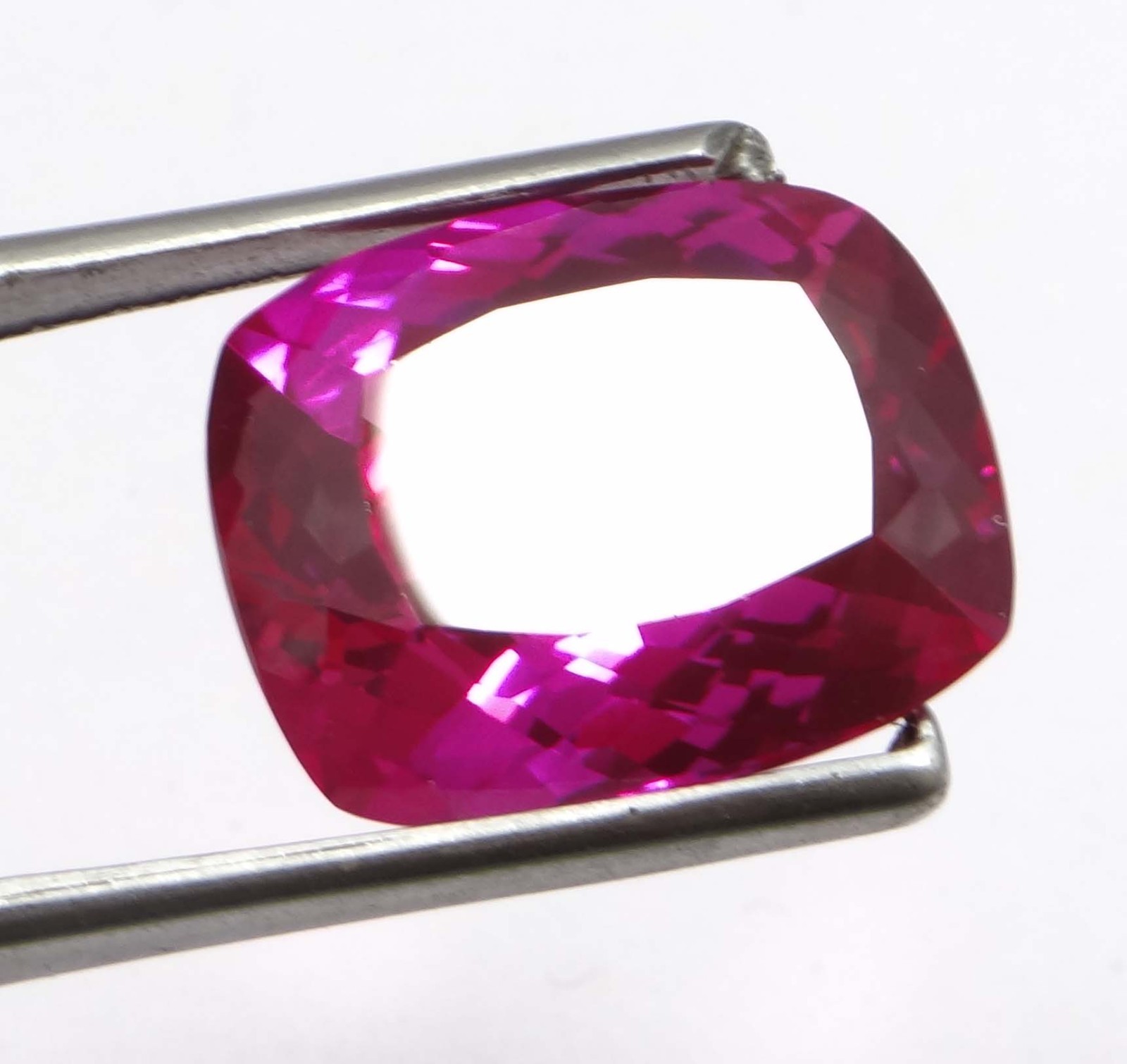 26.50 Ct Natural AAA+ Pink Ceylon Sapphire coushion Cut Loose Gemstone Certified