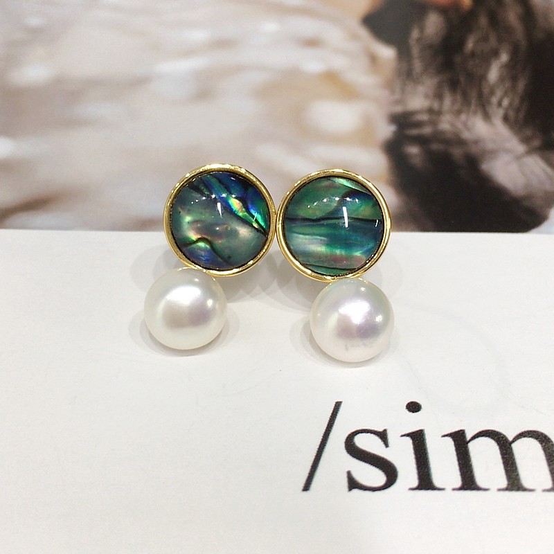 Pearl earrings , Silver Earrings , handmade earrings for women, AAAAA quality