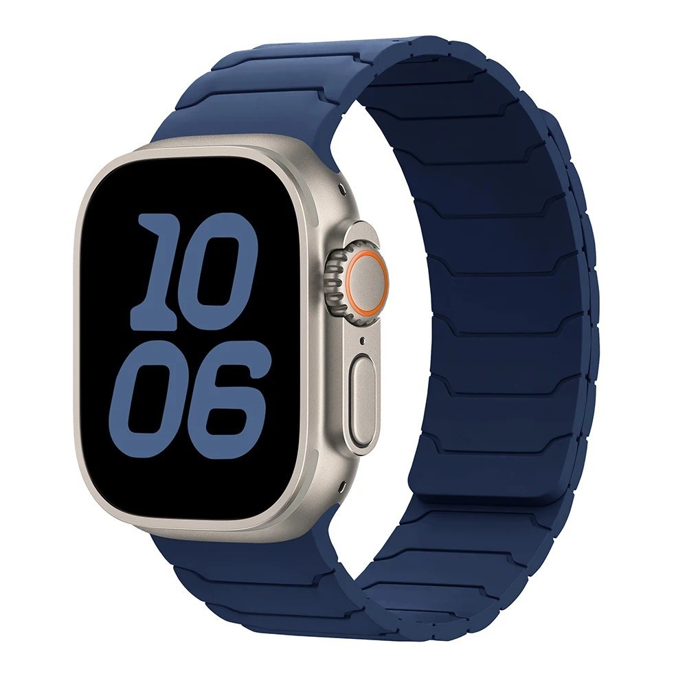 Magnetic Strap For iWatch Ultra 2 Series 10 9 8 7 SE 6 5 Silicone iWatch Band