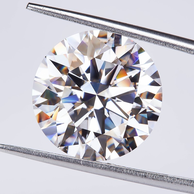 US Round Cut 1-10pcs Moissanite Loose D Color 0.5-3ct GRA VVS1 Wholesale Price