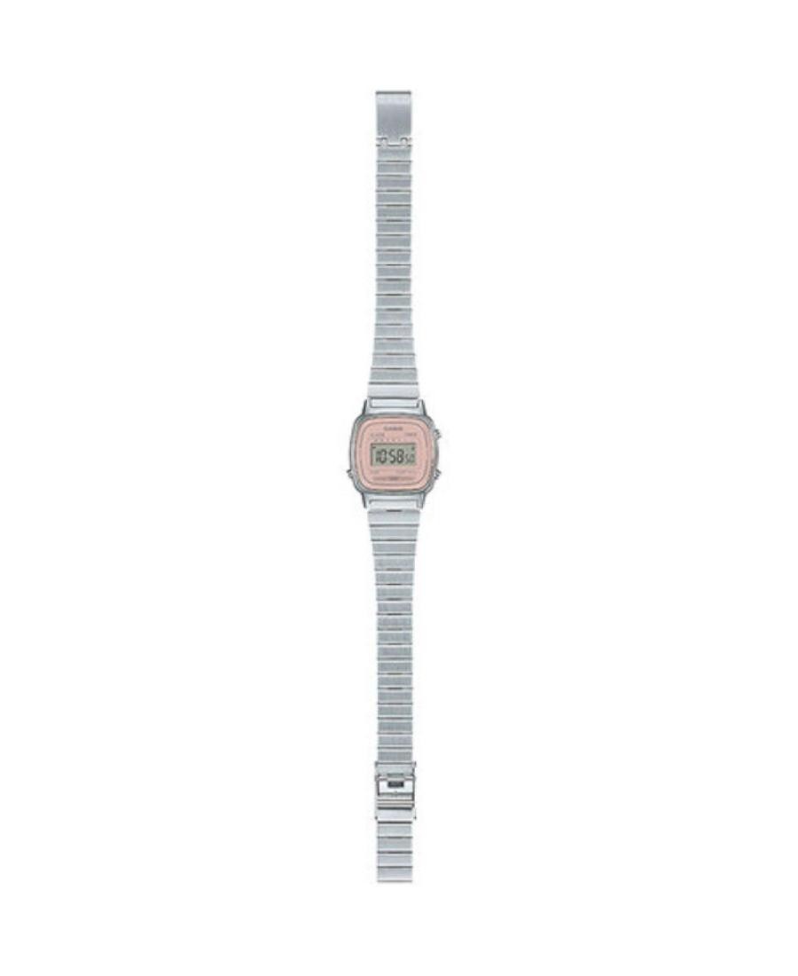 CASIO Women Digital Quartz Casual Watch Classic Dress Silver color Dial Waterpro