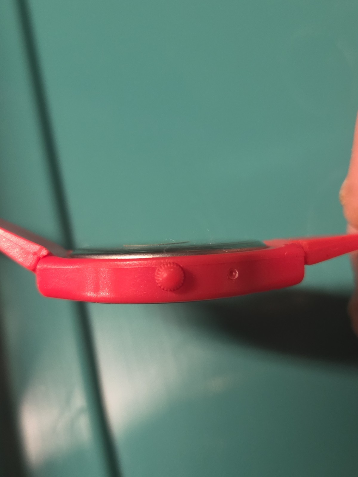 VINTAGE KOOL-AID ADULT RED DIGITAL WATCH KOOL-AID MAN FACE UNTESTED UNUSED