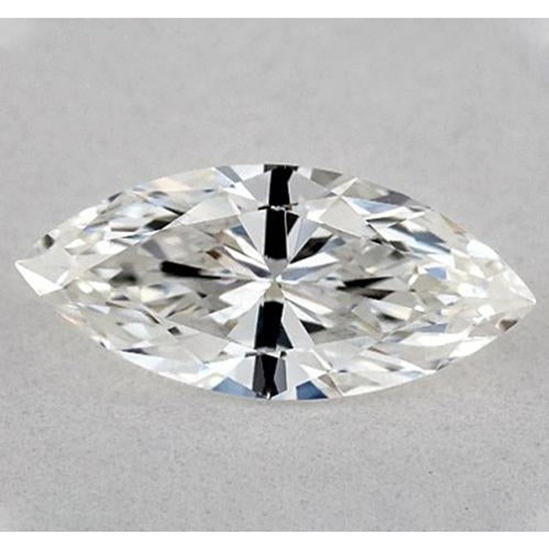 1 Carat Marquise Natural Earth Mined Diamond Loose E VVS1 Very Good Cut