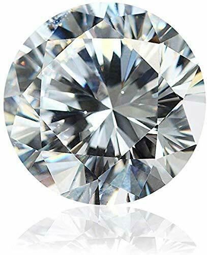Loose Moissanite Real Gem Stone W. GRA Certificate 3-11mm 0.1-5ct BEST QUALITY