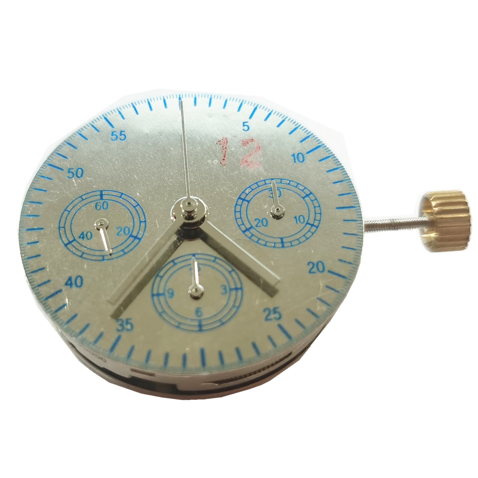 28,800bph 30mm Chronograph Automatic Mechanical Watch Movement for ETA 7753 7750