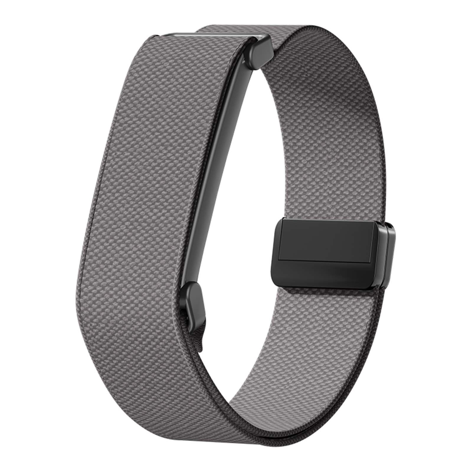 Nylon Elastic Adjustable Loop Strap For Google Fitbit Air W/ Magnetic Buckle