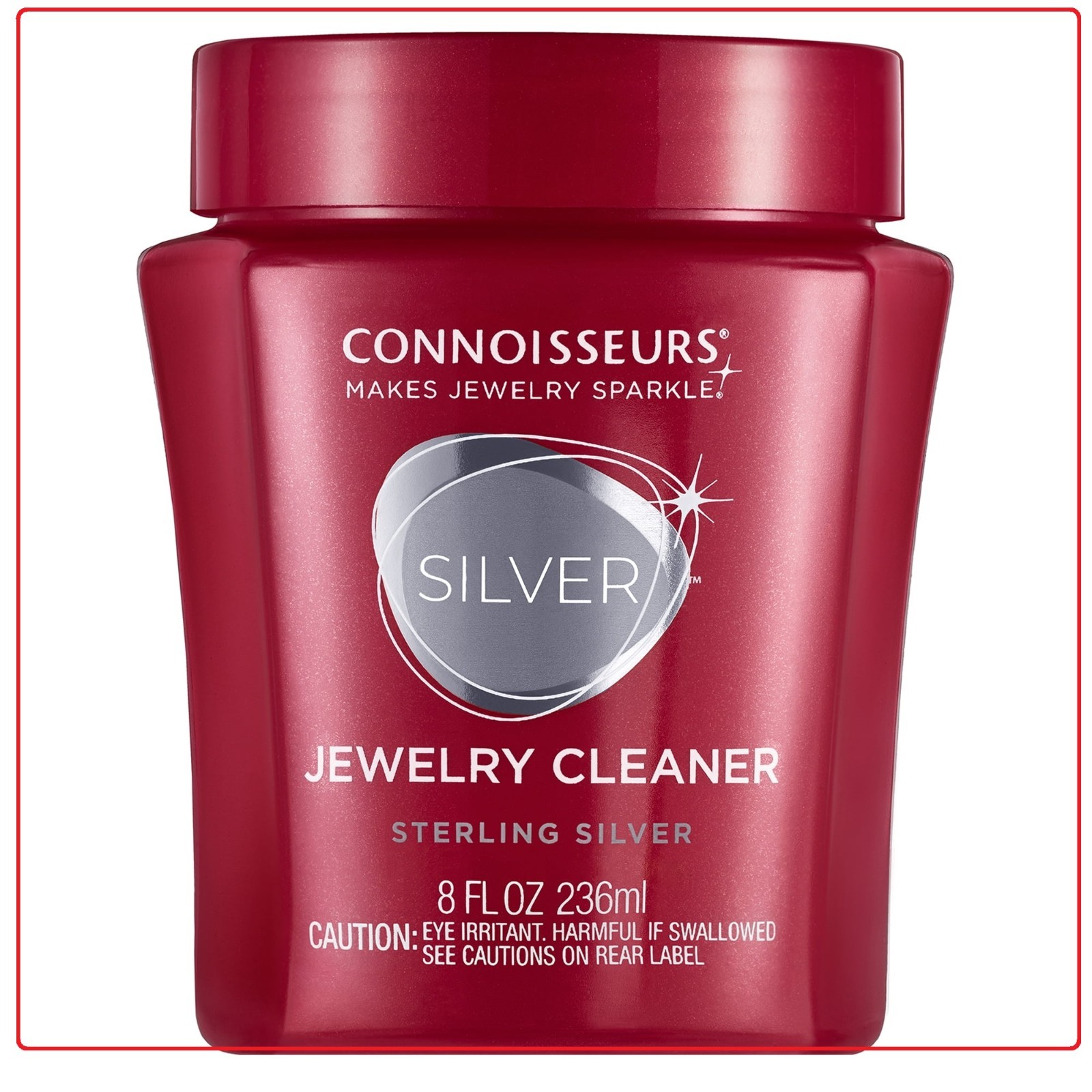 Connoisseurs Silver Jewelry Cleaner, Sterling Silver Cleaner and Tarnish Remover