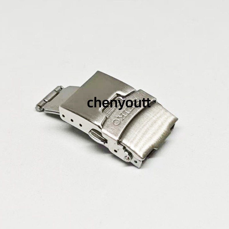 Replacement 16mm 18mm 20mm 22mm Watch Buckle Double Lock Seiko Watch Band Clasp