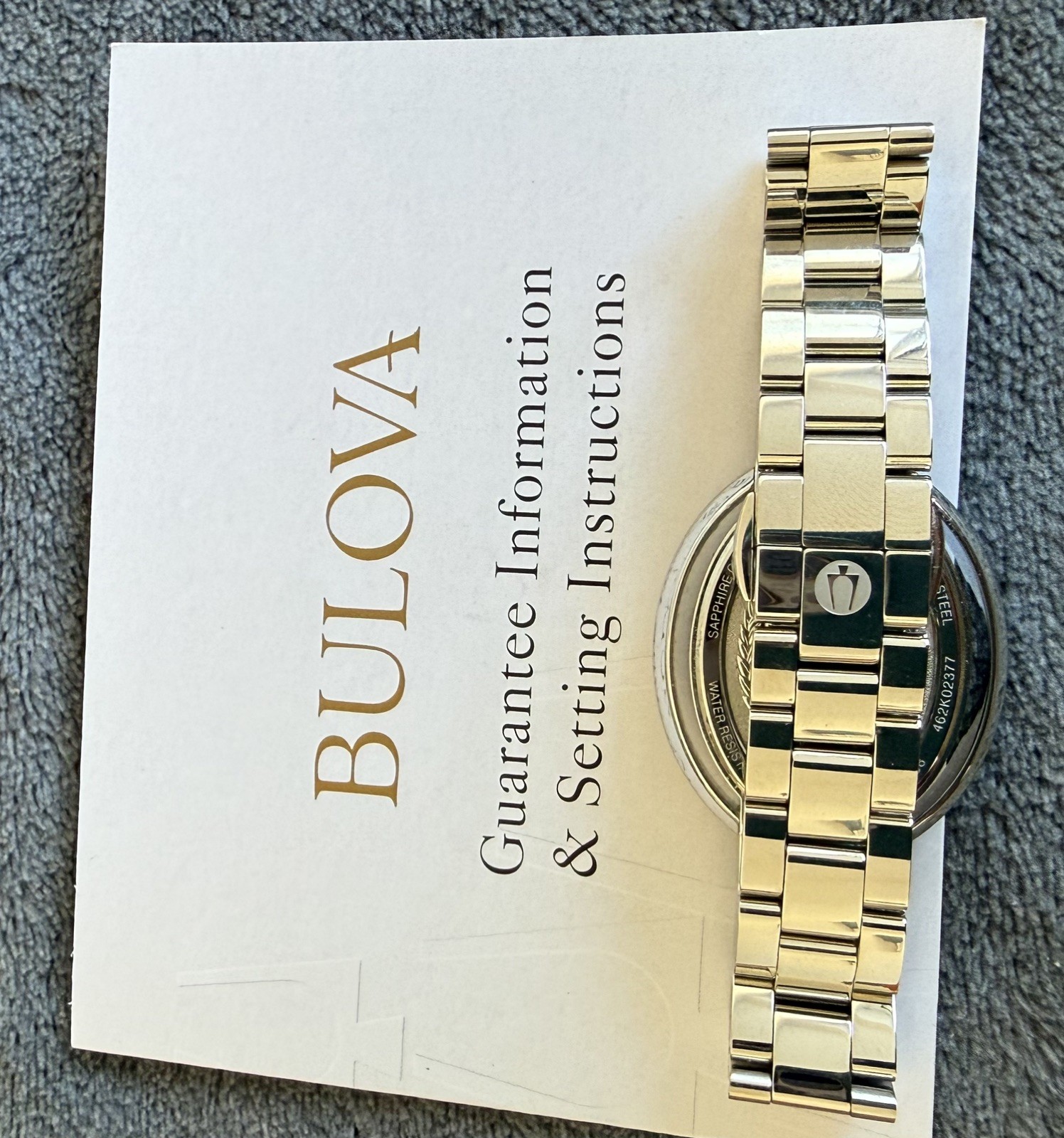 Bulova 96L331 Rubaiyat Oval Pink Dial Stainless Steel Bracelet Women’s Watch