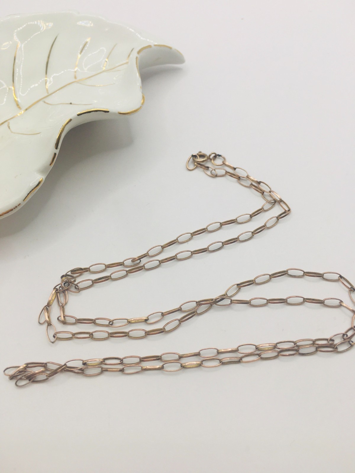 9 Carat Gold 375 Unisex Long Cable Chain