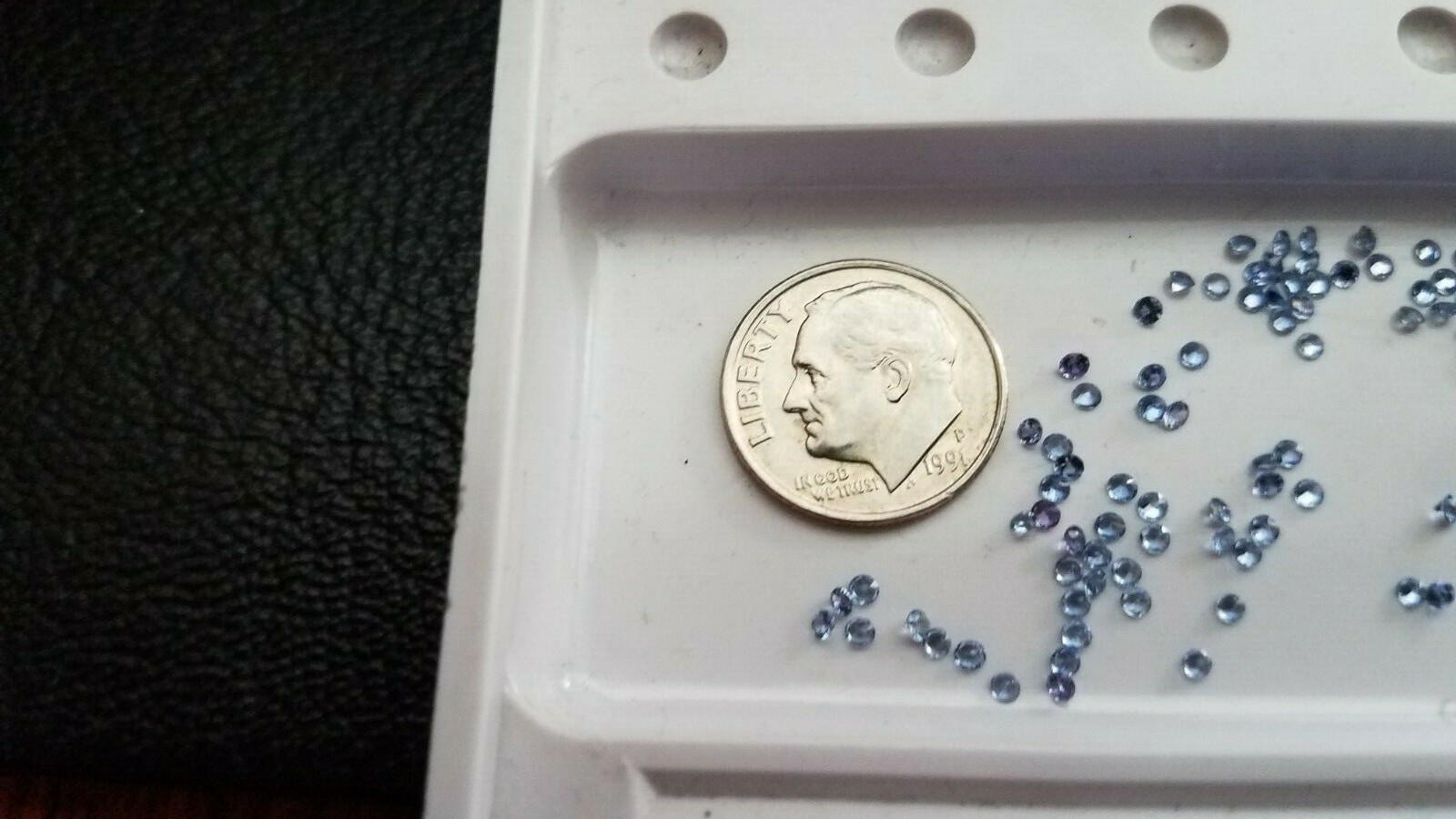 30 Genuine YOGO Montana Sapphires Brilliant Cut Rounds 1.00+ct Ranging 1.9-2.0mm