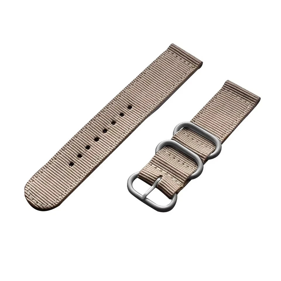 18mm 20mm 22mm Durable Military Woven Nylon Wrist Watch Band Quick Release Strap