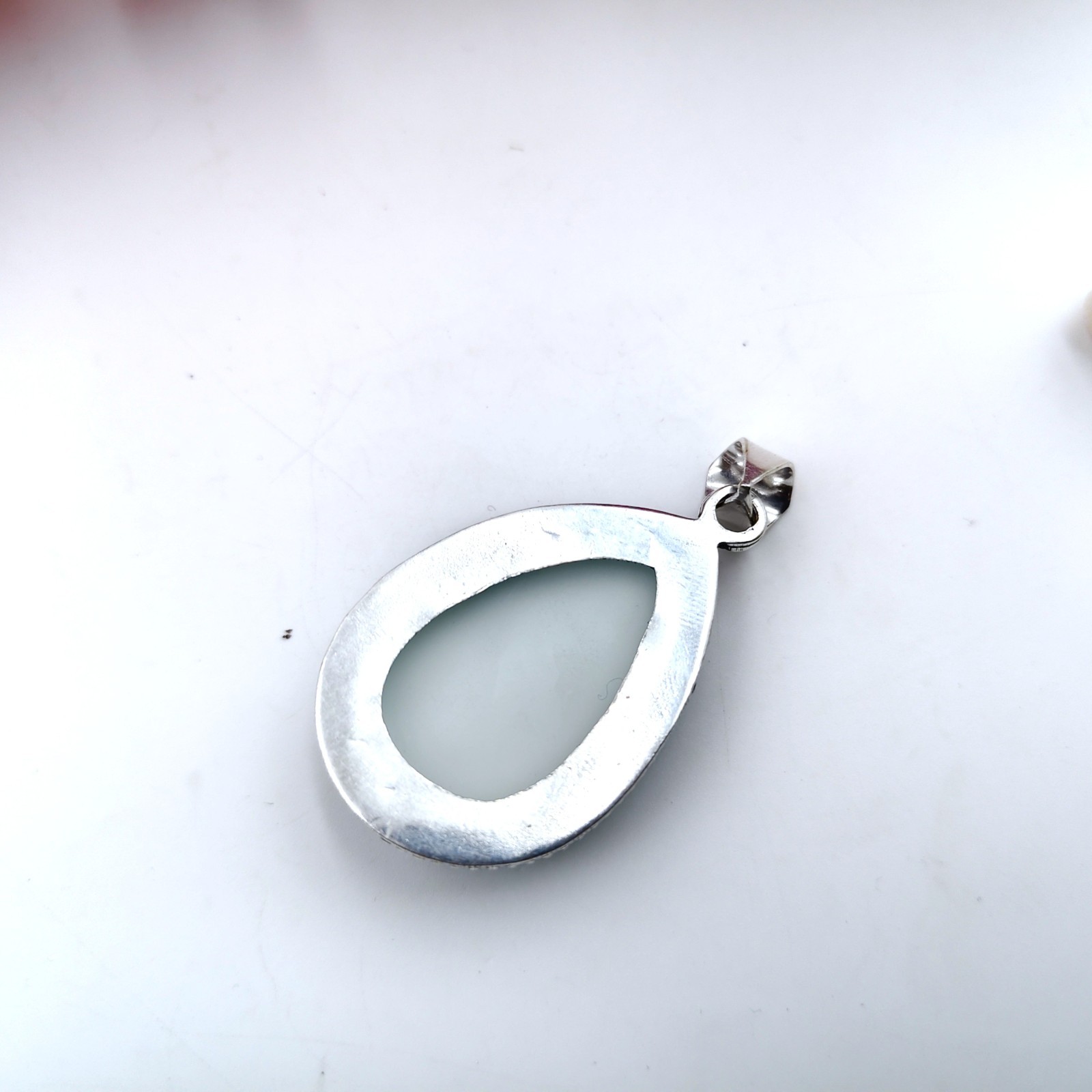 Dendritic Agate Gemstone Handmade 925 Sterling Silver Jewelry Pendant Sz-1.75″