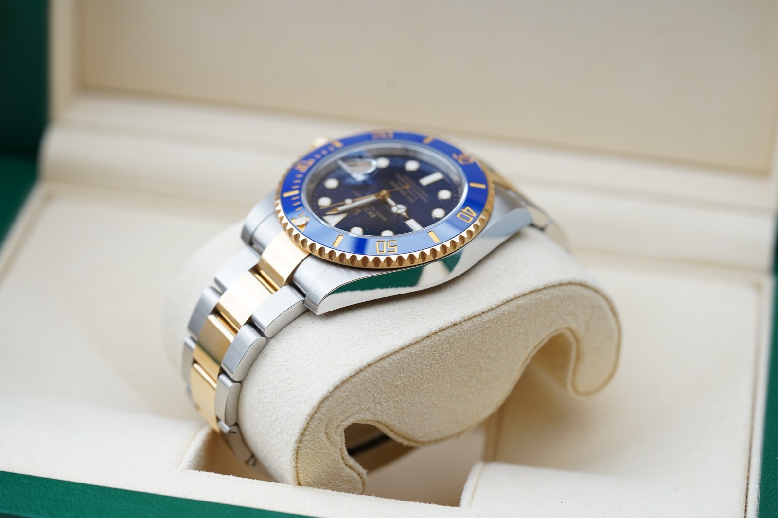 Rolex Submariner 116613LB ‘Bluesy’ Men’s Two Tone 18k Gold Blue Dial Watch