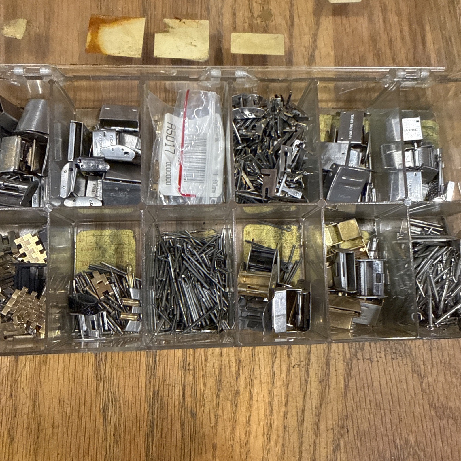 3 Vintage Watches And Huge Watch Band Repair Lot, See Description And Photos