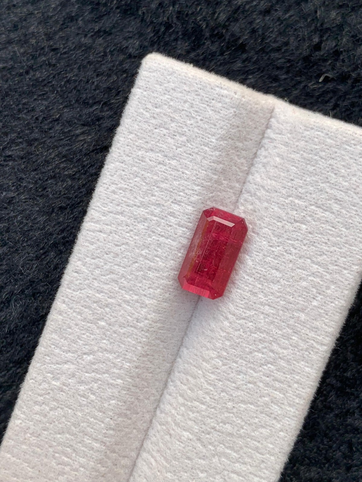 Natural Rubellite Tourmaline Afghanistan 2.70 Ct Unheated Untreated 10×5.5mm