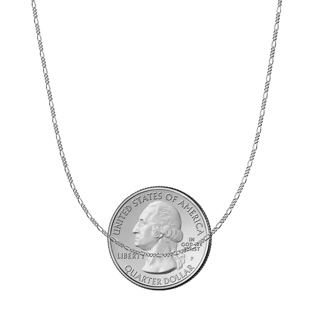 Savlano 925 Sterling Silver Italian Solid 1.6MM Figaro Adjustable Bolo 1424 I…