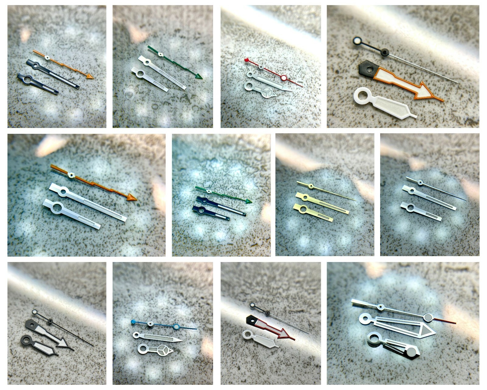 Hands set for Mod Fits Seiko NH35,NH36,7s26,7s36 SKX007. US Seller, US SHIP