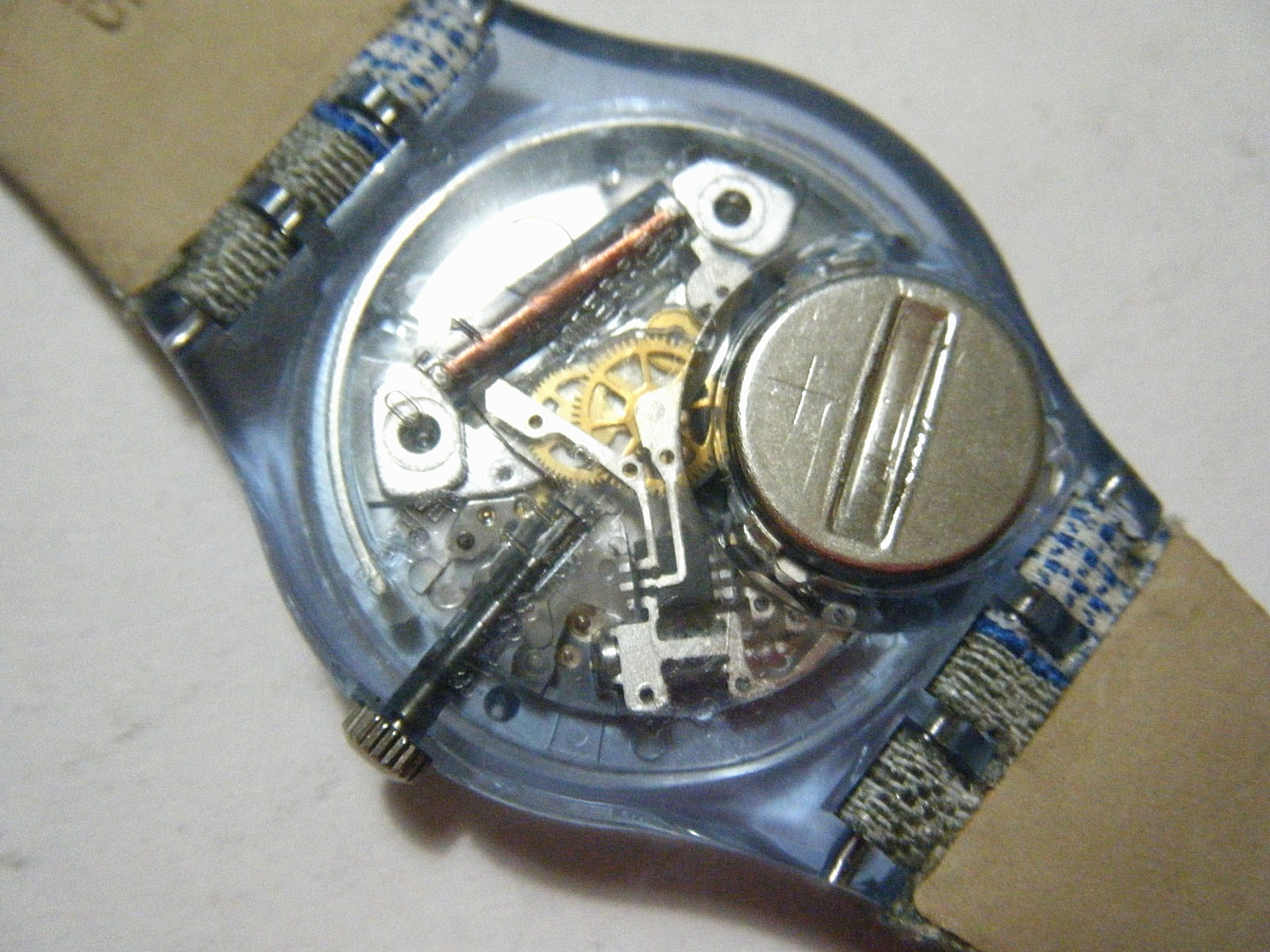 2001 Vintage SWATCH Nursery Time Watch GN714 New Battery Very Good