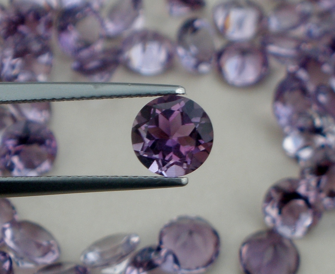 Amethyst Round Loose Faceted Natural Gem 7mm