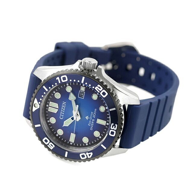 New CITIZEN PROMASTER Wristwatch Men’s BN0267 04L MARINE Series Diver 200m