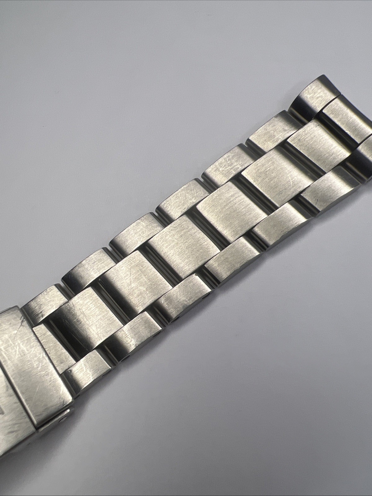Authentic 22mm Breitling Brushed Satin Steel 162A Bracelet 20mm Deployant Clasp