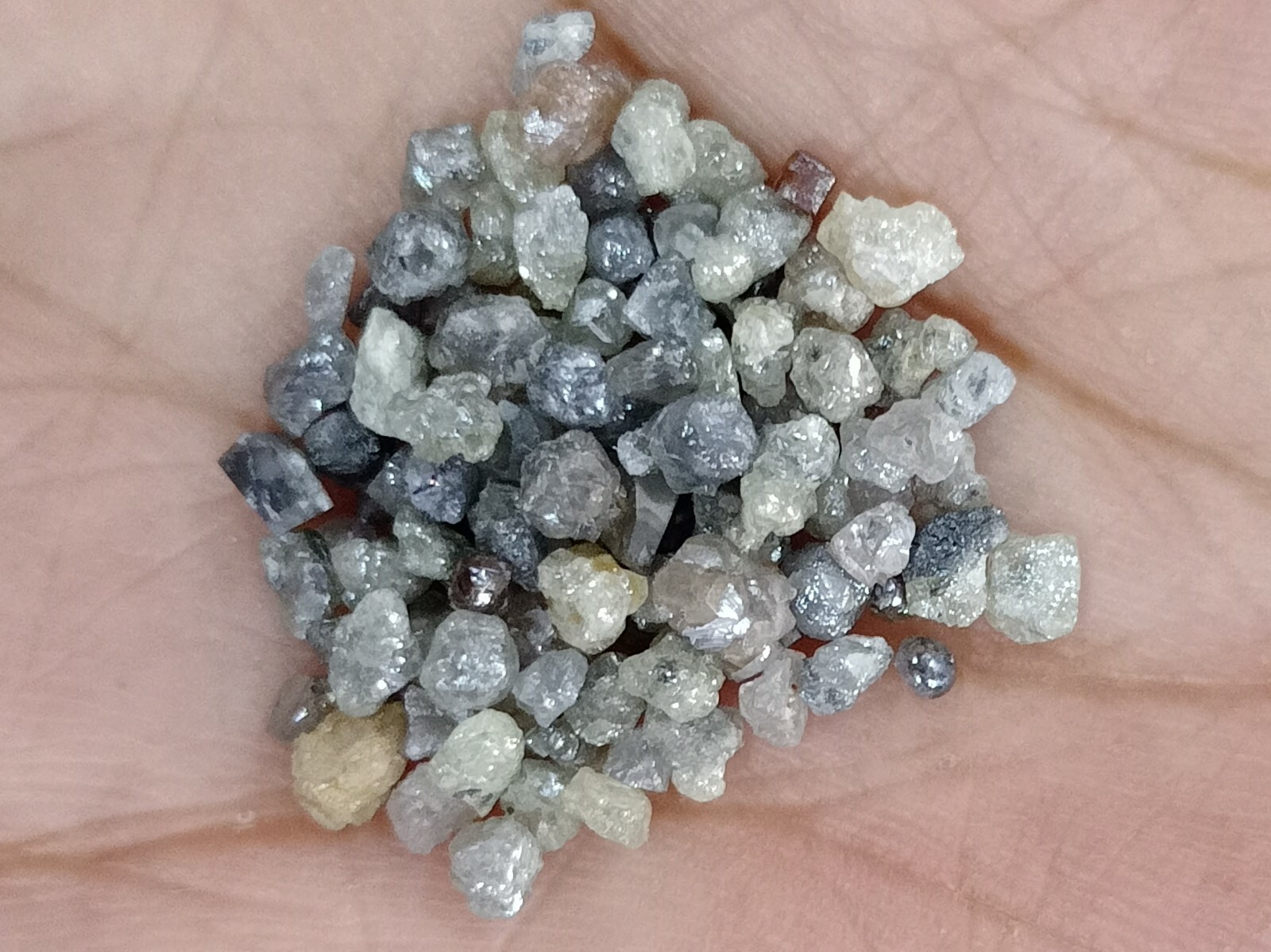 Rough Uncut Premium Grade Diamond Lot (50+ Loose) 5.00 Ct
