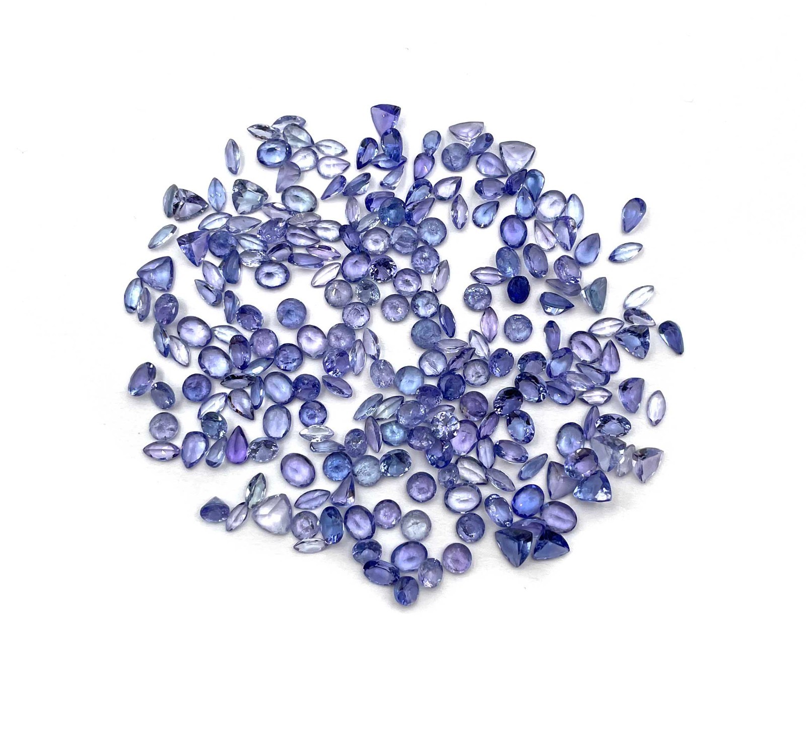 Natural Tanzanite Mix Shape Cut Loose Gemstone Lot 18-20 Pcs 2.50*5-5 MM 5 CT
