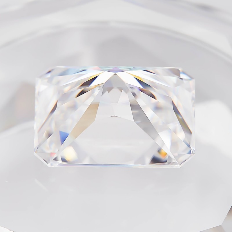 US Full Size Radiant Cut 0.2-10ct Sparkling Moissanite Loose D Color GRA VVS1