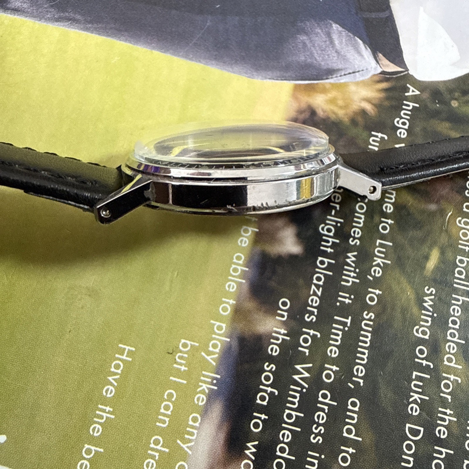 VINTAGE TIMEX MILITARY MEN WRISWATCH MADE IN GREAT BRITAIN 1973