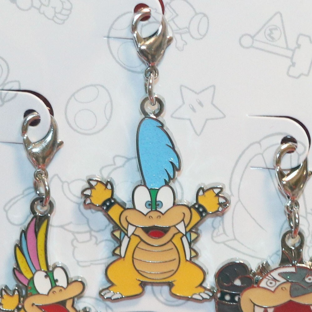 SUPER NINTENDO WORLD Koopalings Charm set of 7p Bowser Family USJ JAPAN Mario