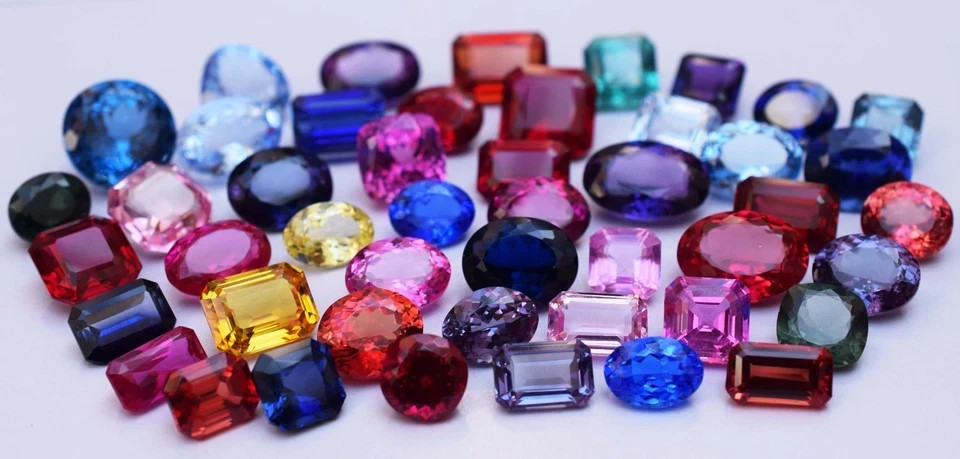 50 Ct Natural Multi Color Topaz Mixed Shape Flawless Certified Gemstone Lot