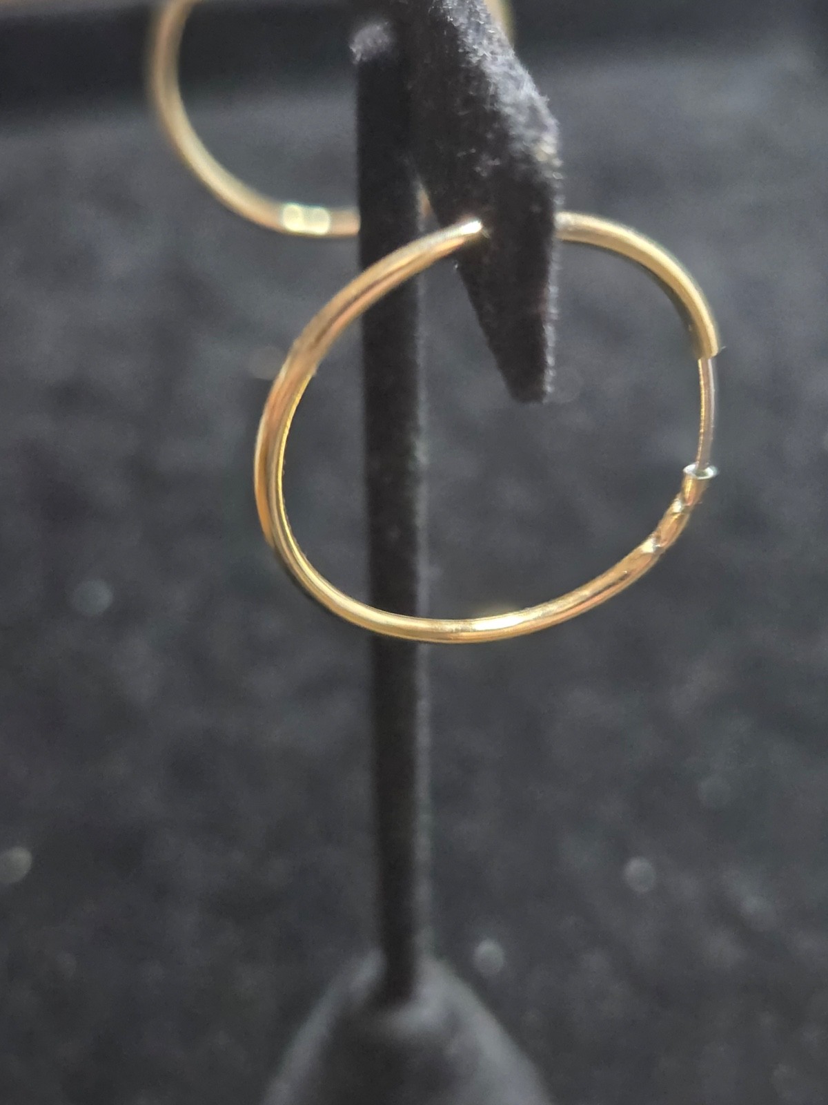 ✨Classic Minimalist Gold Tone Endless Hoop Earrings Everyday Fashion Jewelry✨