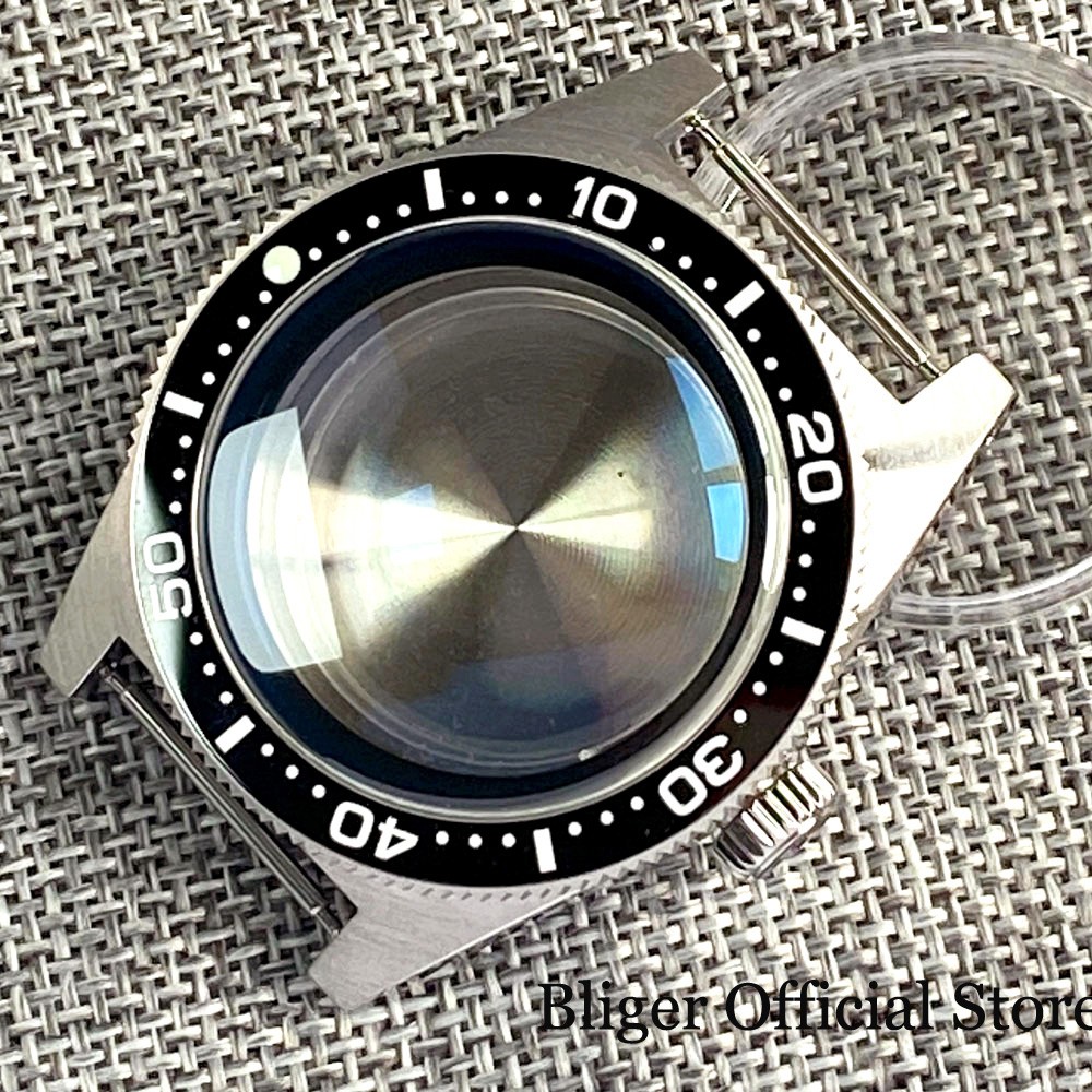 62MAS Case Fit NH35 PT5000 Automatic Diver Watch Case 300M Waterproof ARSapphire