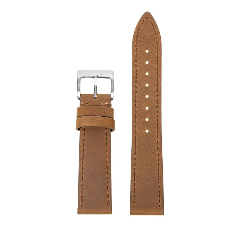 18mm Genuine Cowhide Watch Strap Compatible with Casio F91W AE1200 A158 W800H