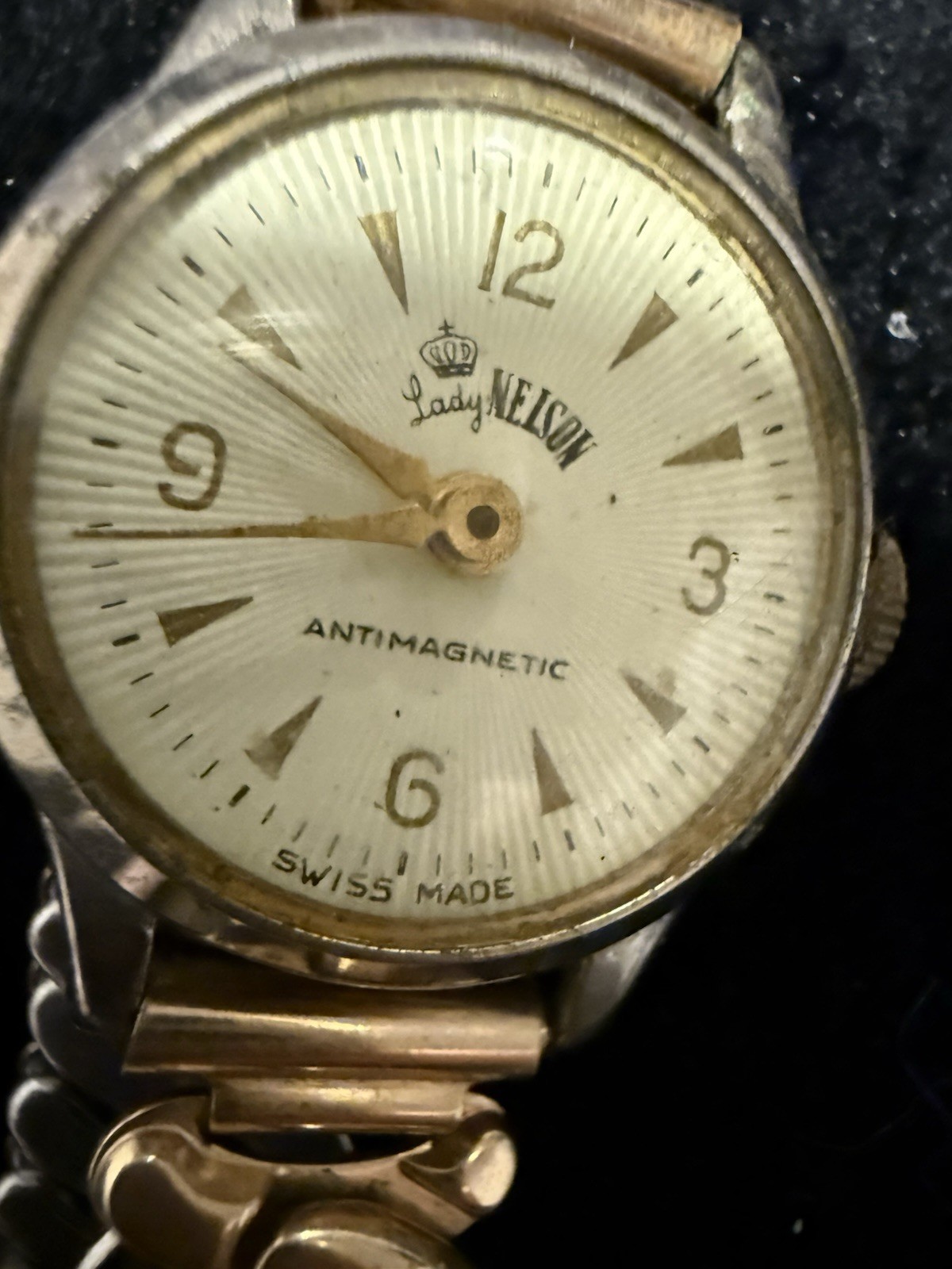 Vintage Lady Nelson Swiss Ladies Watch 10K Gold Filled