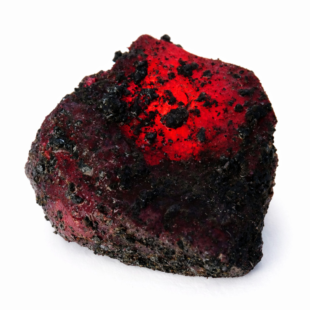 65 Ct NATURAL Red Ruby Huge ROUGH Earth Mined Loose Gemstone CERTIFIED For Her