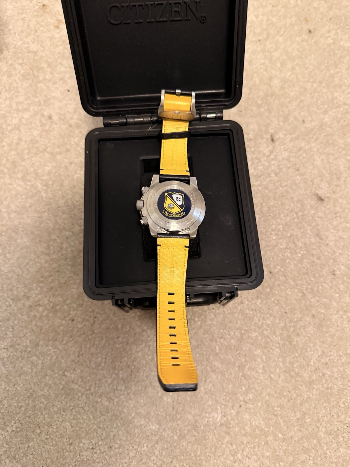 Citizen Eco-Drive Skyhawk A-T Blue Angels Chronograph World Time 45mm 200m