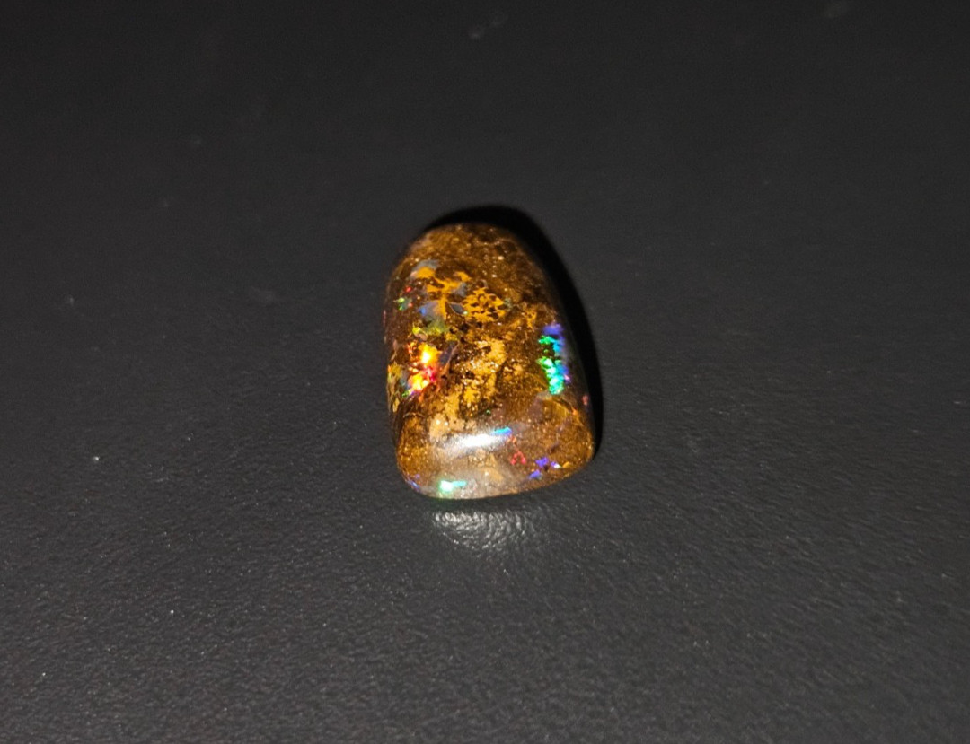 Boulder Opal Cabochon Gemstone From Queensland Australia- 6.39cts.