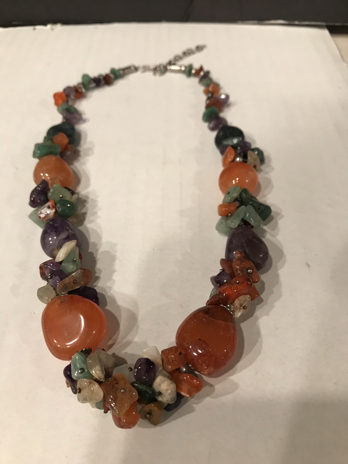 handmade jewelry Natural Multi-Stone Necklace Made In Armenian