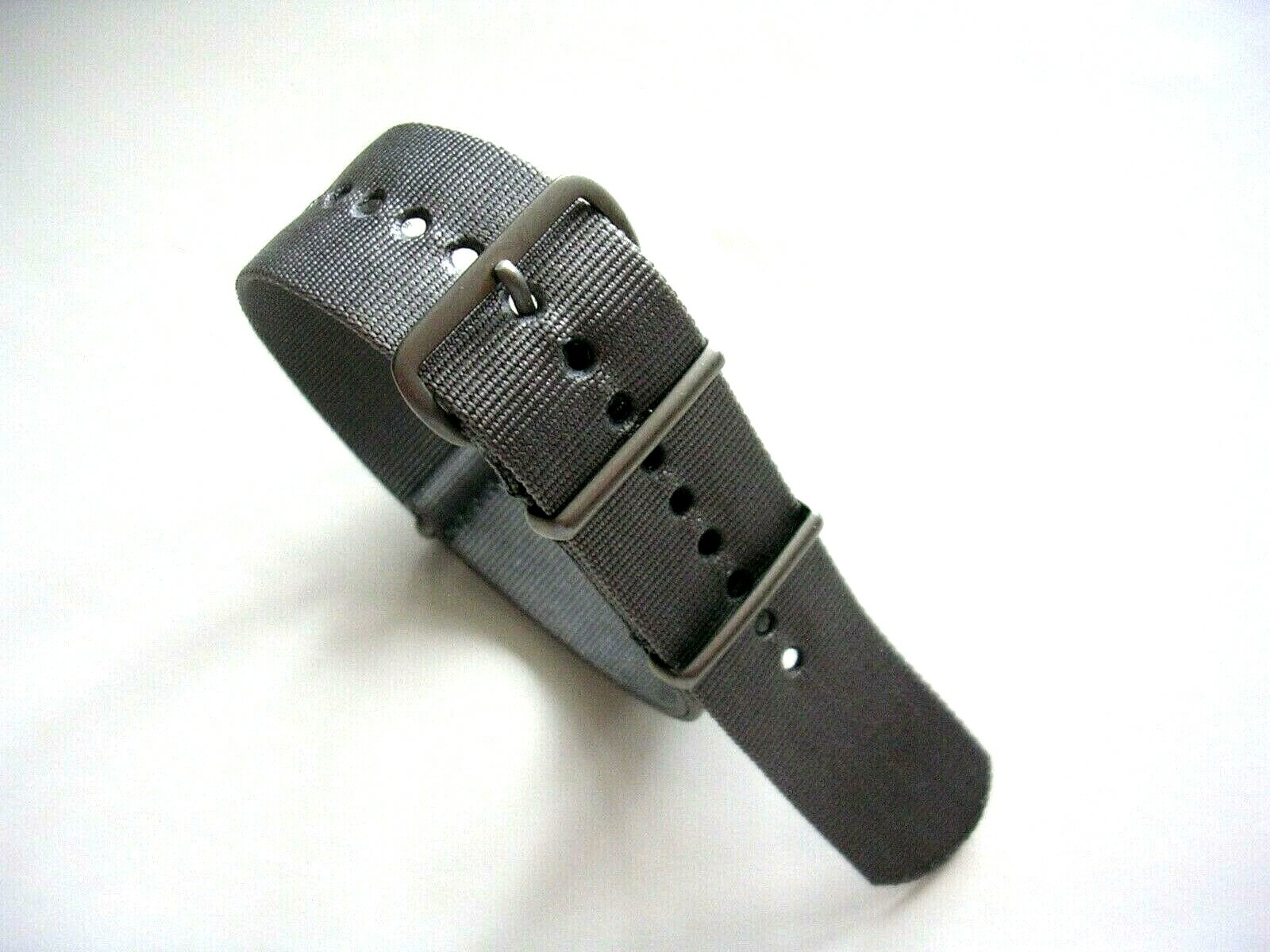 Grey NATO G10 strap Ballistic nylon military Mil Spec MoD watch band USA seller