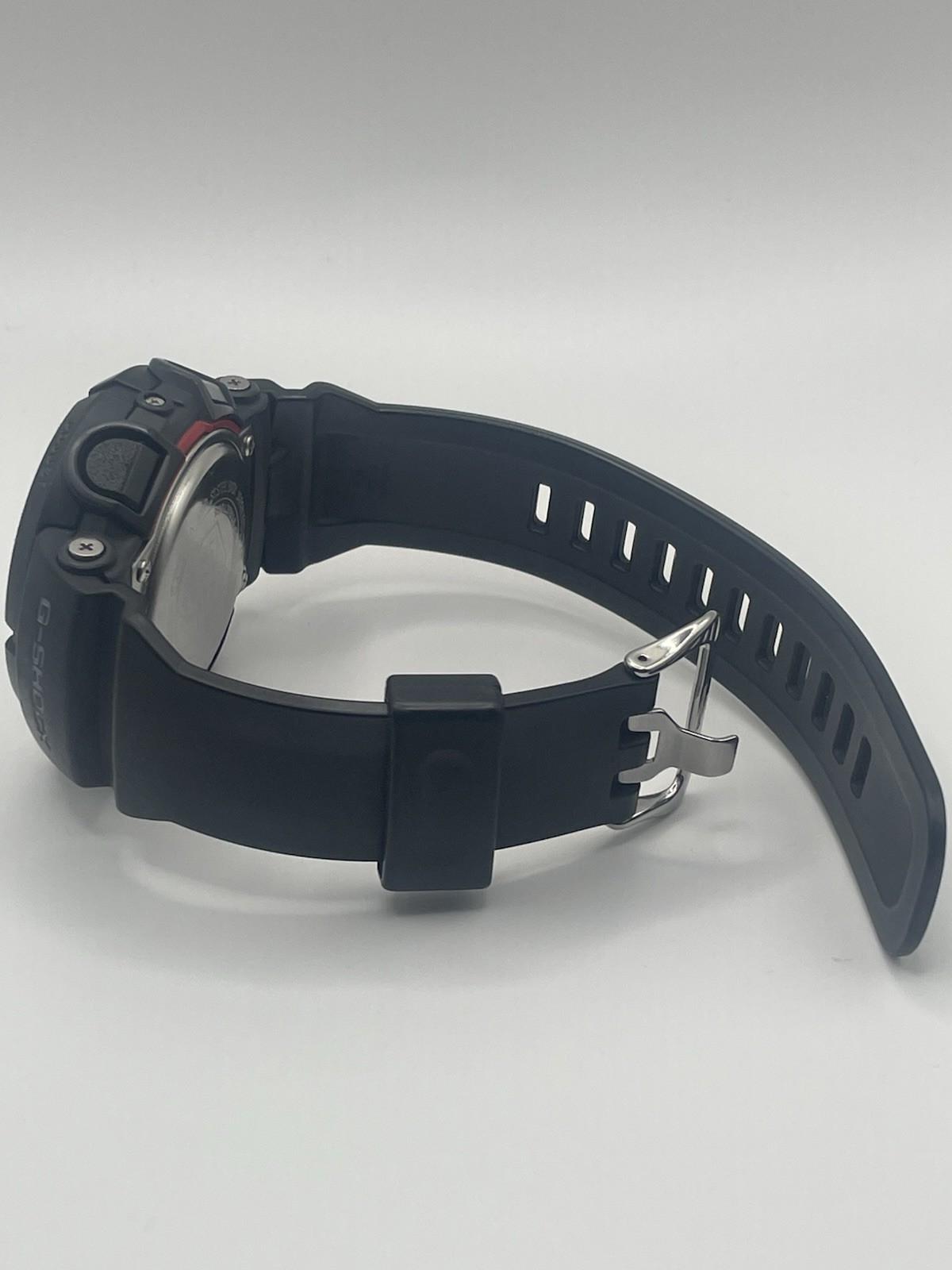 Casio G-Shock GA-500 5478 Black Red New Battery Gasket Greased Serviced Boxed