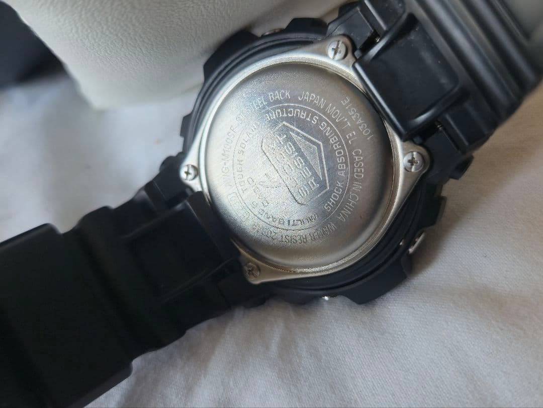 Casio G-Shock AWG-M100SF Tough Solar Radio Watch Used