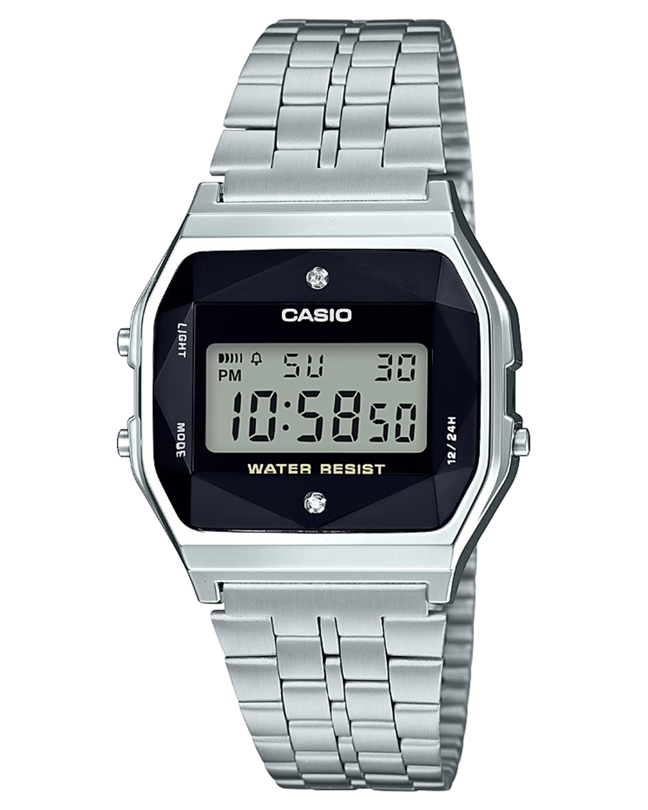 A159WAD-1 Casio Men’s Diamond Series Watch Stainless Steel Glass made Japan