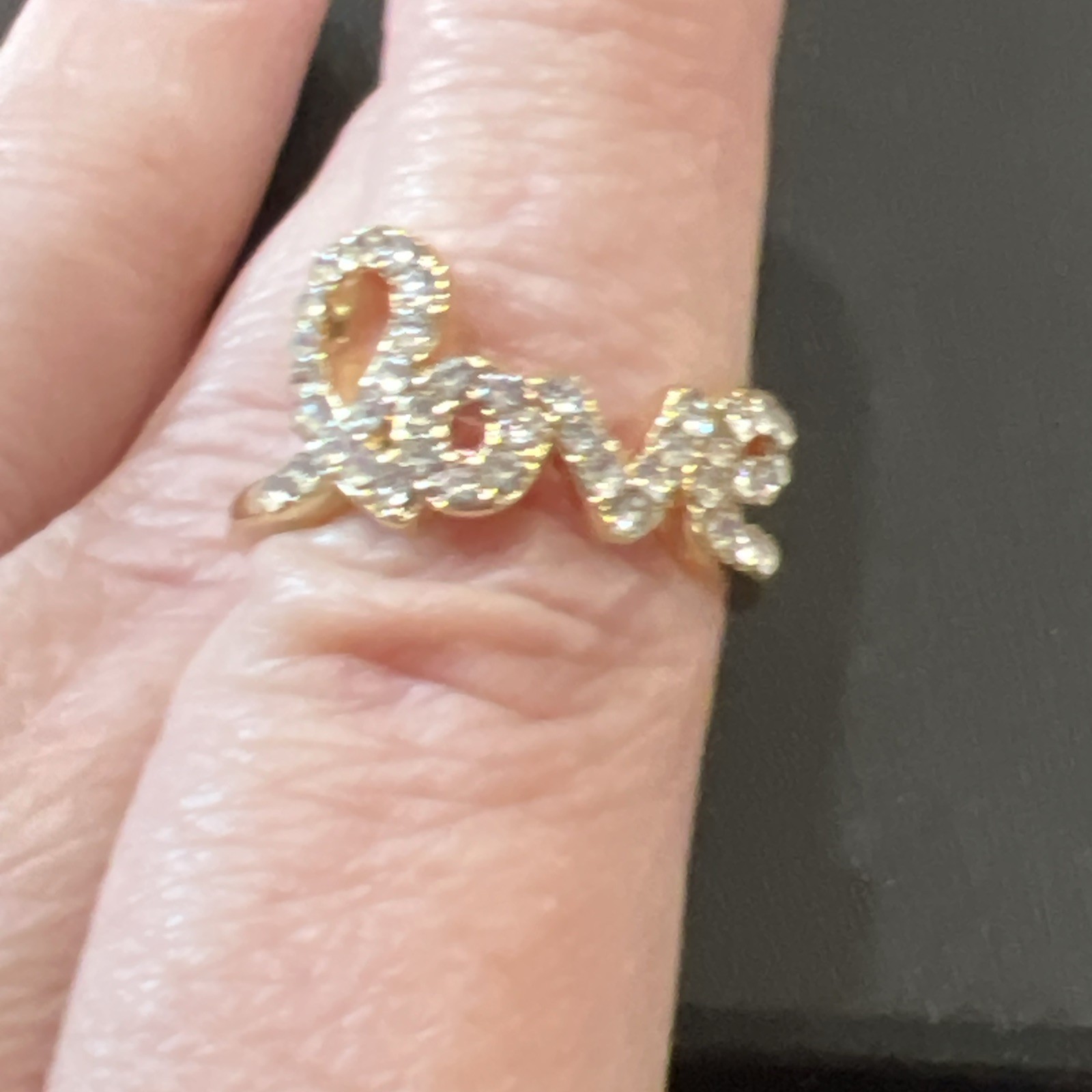 Fashion Love Ring Size 8