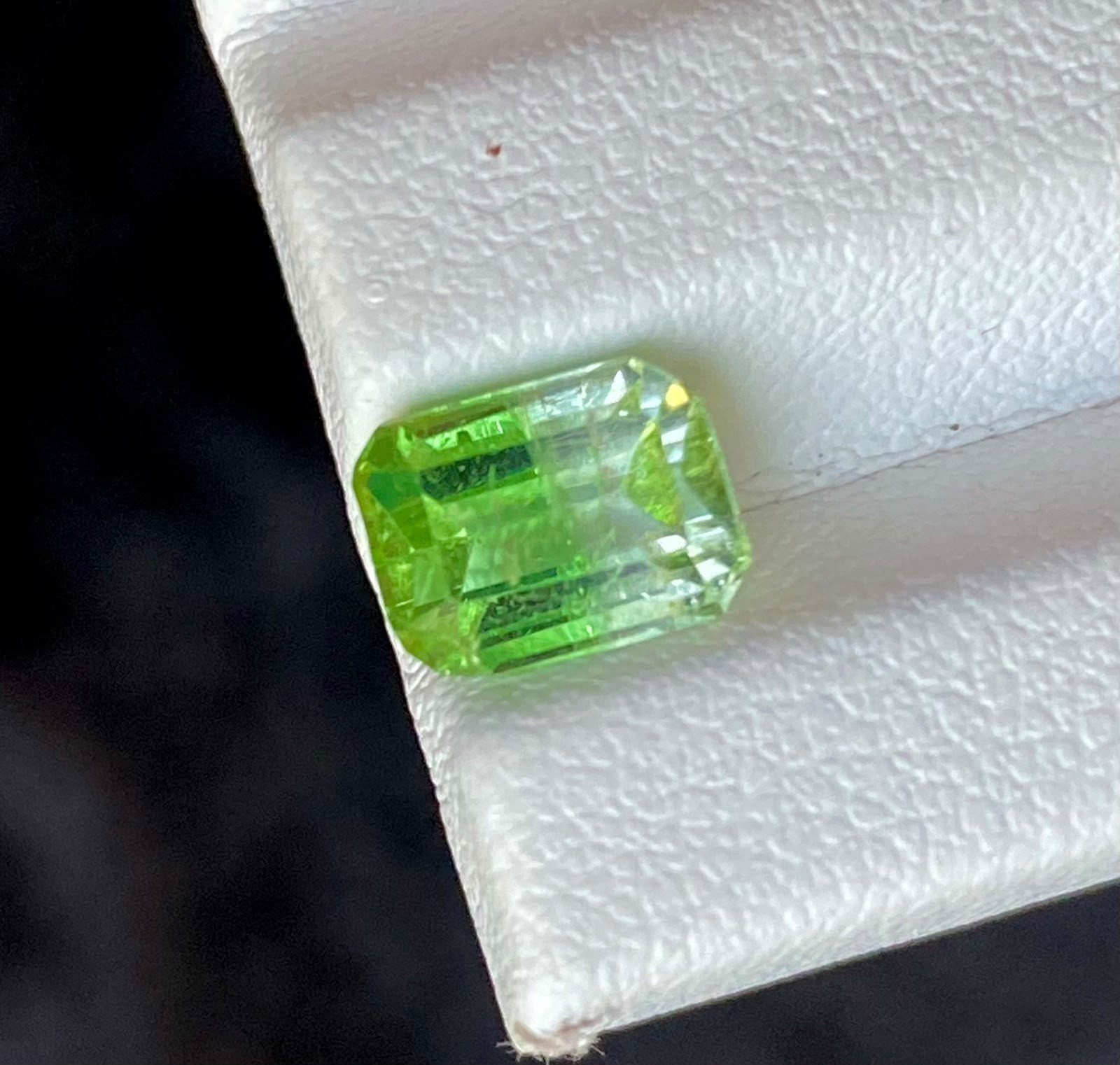 2.5 carat Rare Bicolor Tourmaline Losse Gemstone Afghanistan. Cushion Cut..