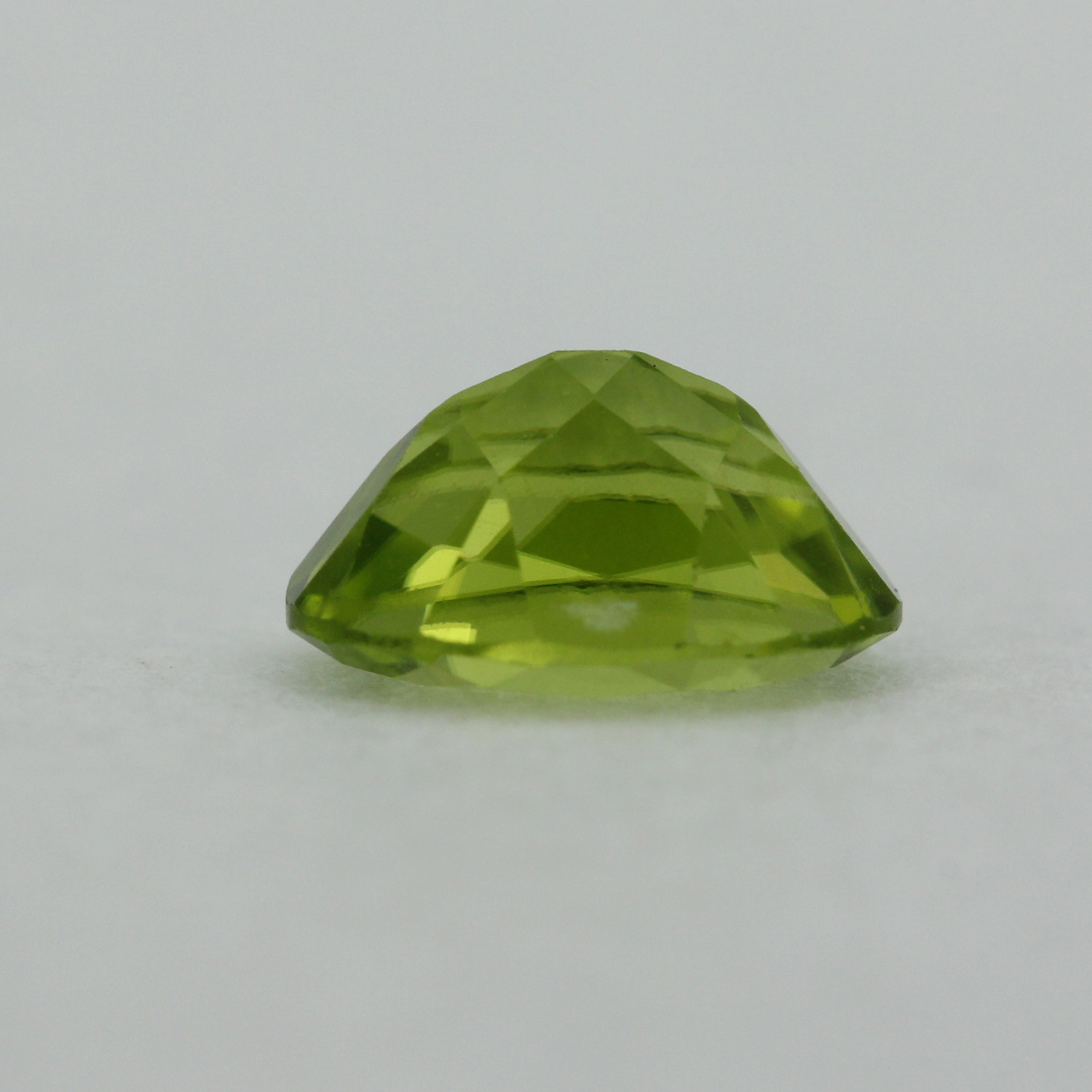 Loose Oval Cut Genuine Natural Peridot Stone Single Green Birthstone Shape