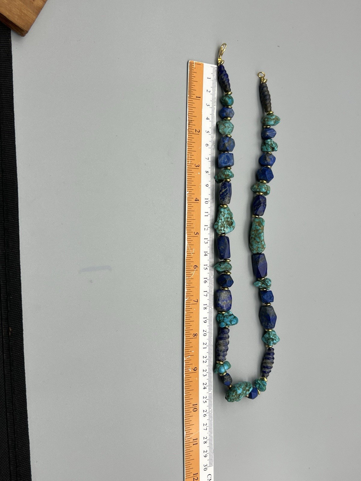 Turquoise Lapis Lazuli’s Mix Beads Strings Male Vintage Beads Vintage Jewellery