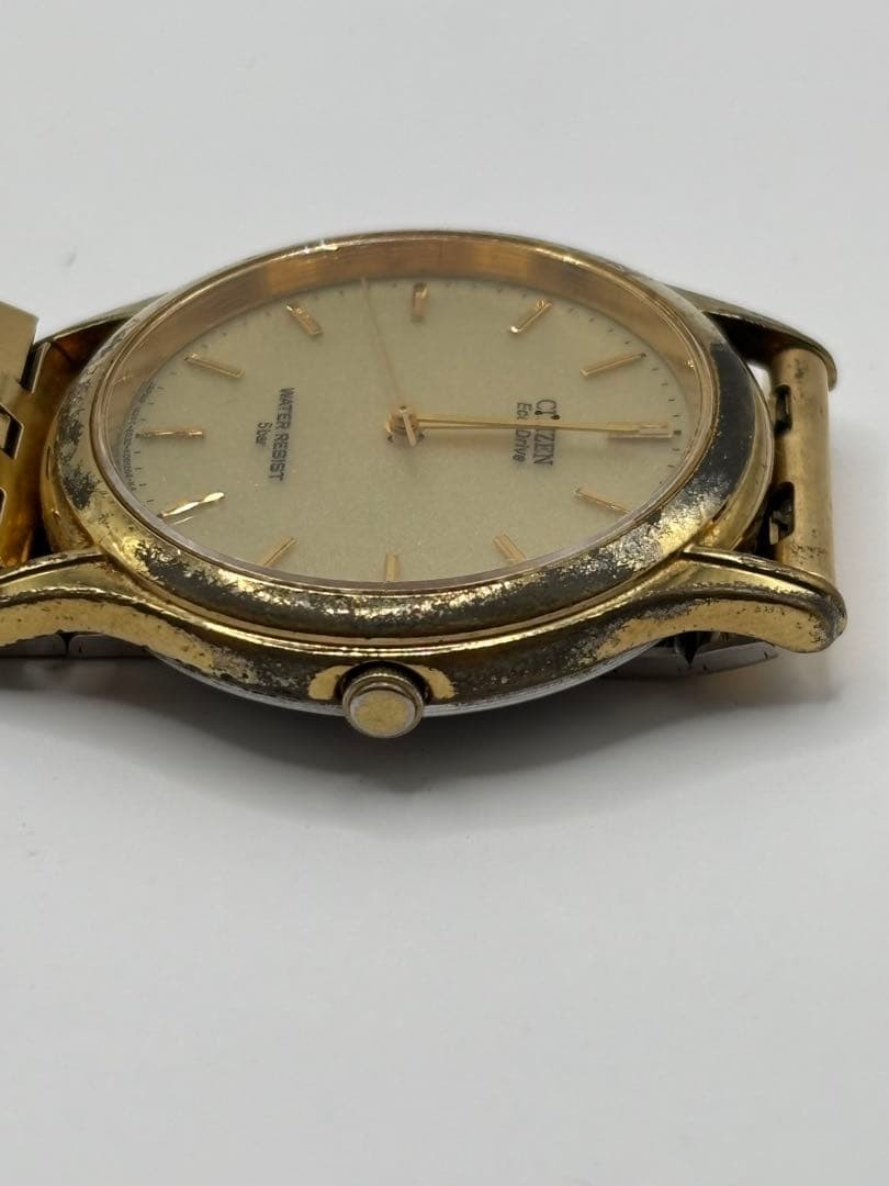 [Working Condition] CITIZEN Eco-Drive Gold Color Watch