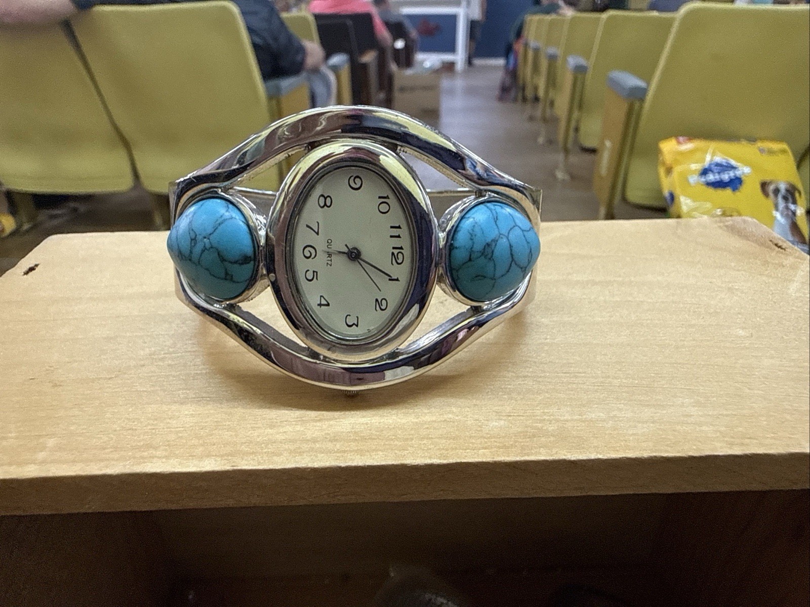 Jennie B Watch – New Old Stock – Faux Turquoise Jennie B Watch – Women’s